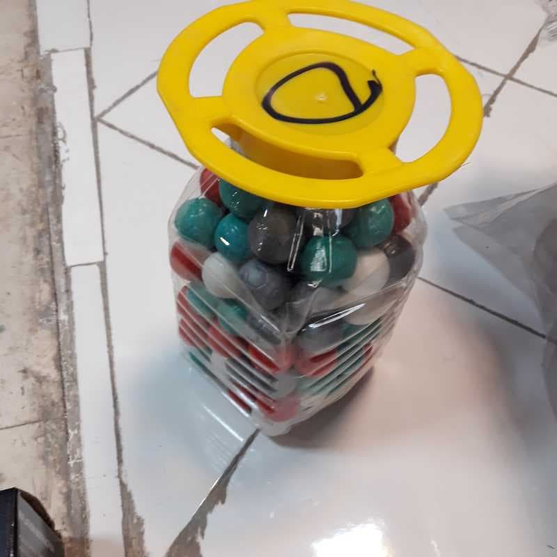 توپ فوتبال دستی بزرگ رنگی