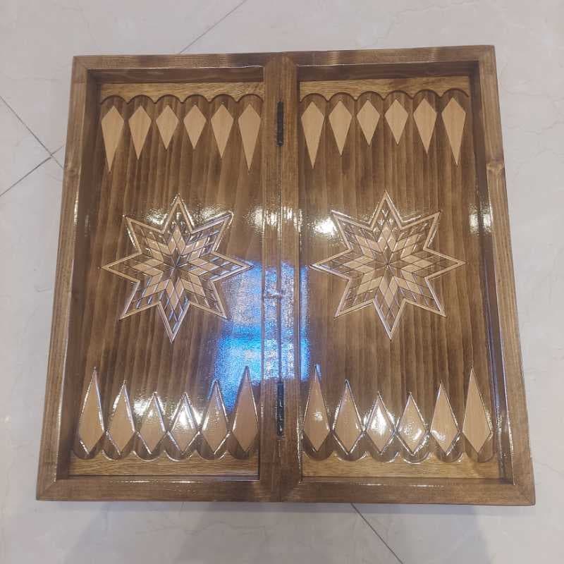 مهره تخته نرد چوبی